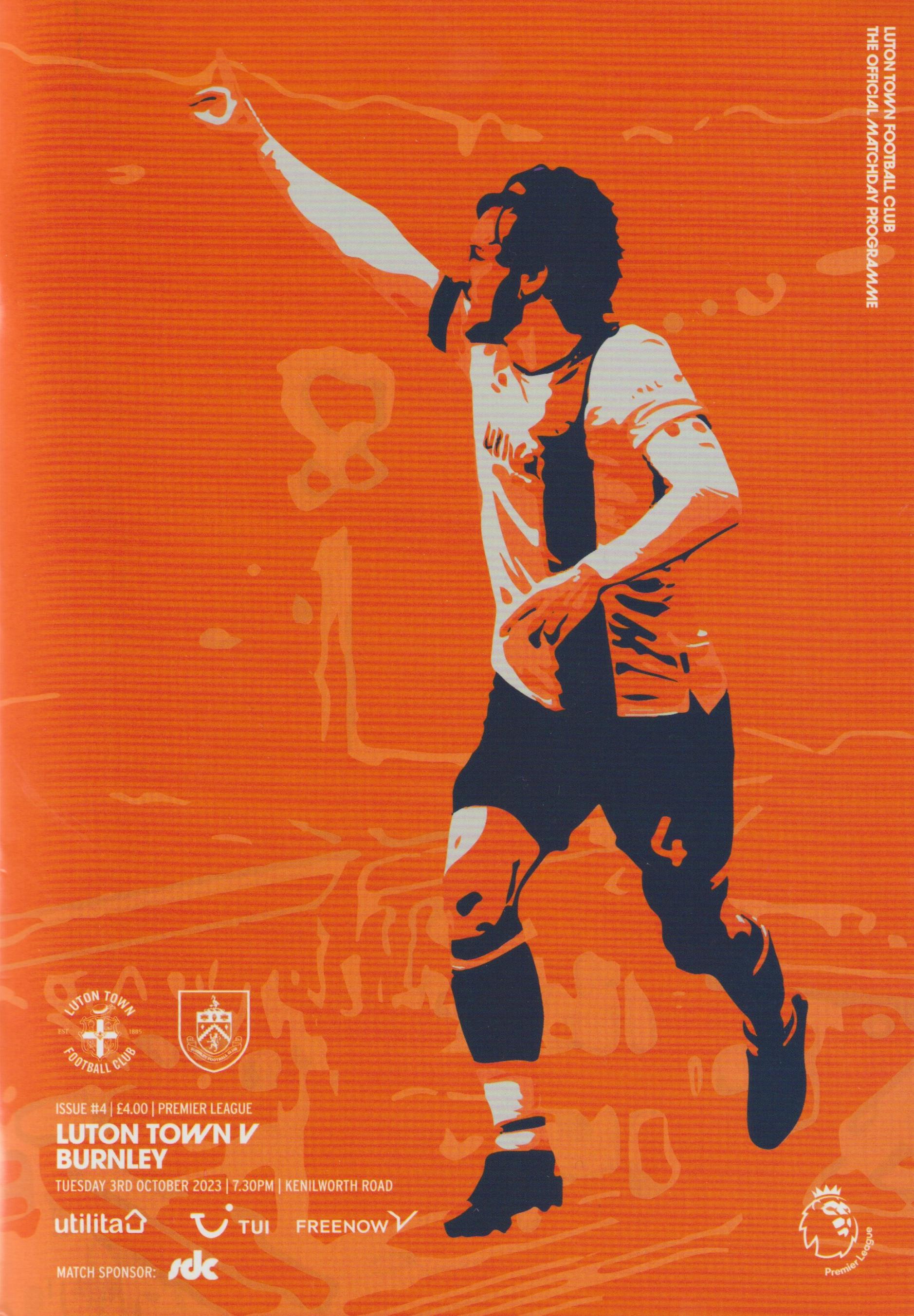 LUTON TOWN v BURNLEY 2023/24